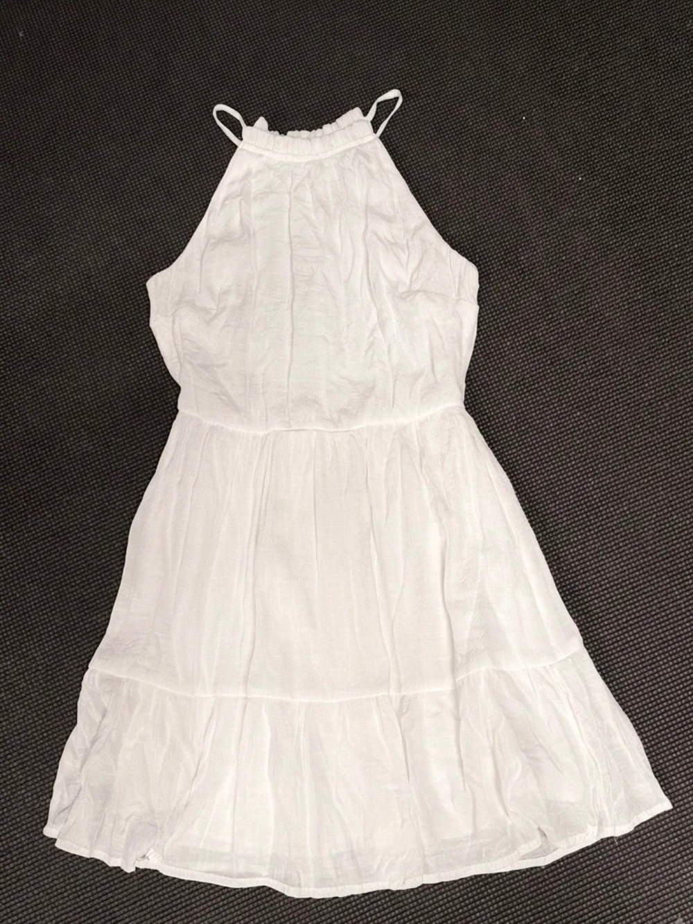 Trixxi White Halter Mini Dress